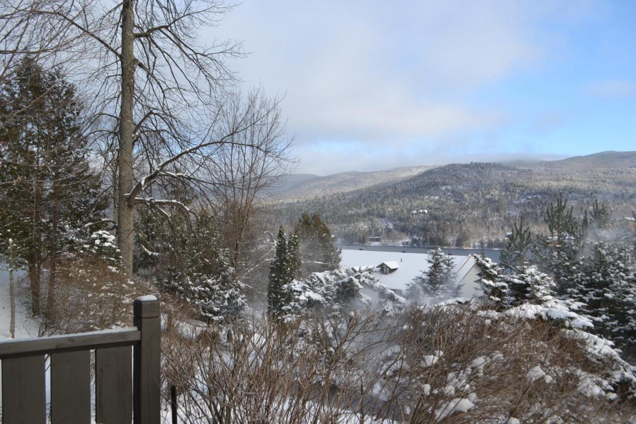 Elegant Apartment - View On Lake Tremblant & Mountain Μοντ Τρεμπλάν Εξωτερικό φωτογραφία